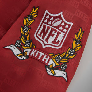 Kith for the NFL: 49ers Satin Bomber Jacket - Dalle – Kith Europe