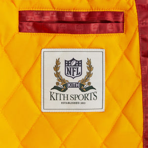 Kith for The NFL: Rams Satin Bomber Jacket - Greek M