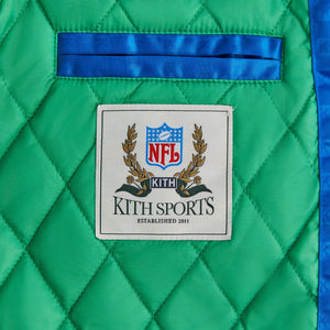 Kith for The NFL: Broncos Satin Bomber Jacket - Sonam XXL