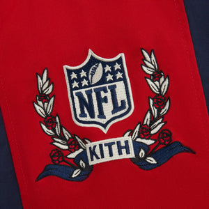 Kith for the NFL: Giants Quarter Zip Anorak With Hood - Nocturnal