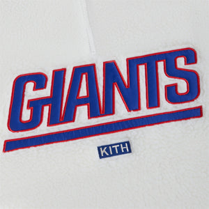 Kith for The NFL: Giants Laurel Hoodie - Light Heather Grey S