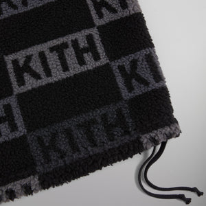 Kith Merrick Sherpa Hoodie - Black
