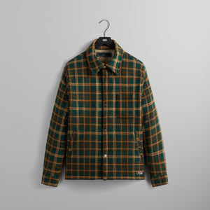 Kith Brixton Puffed Shirt Jacket - Chronicle – Kith Europe