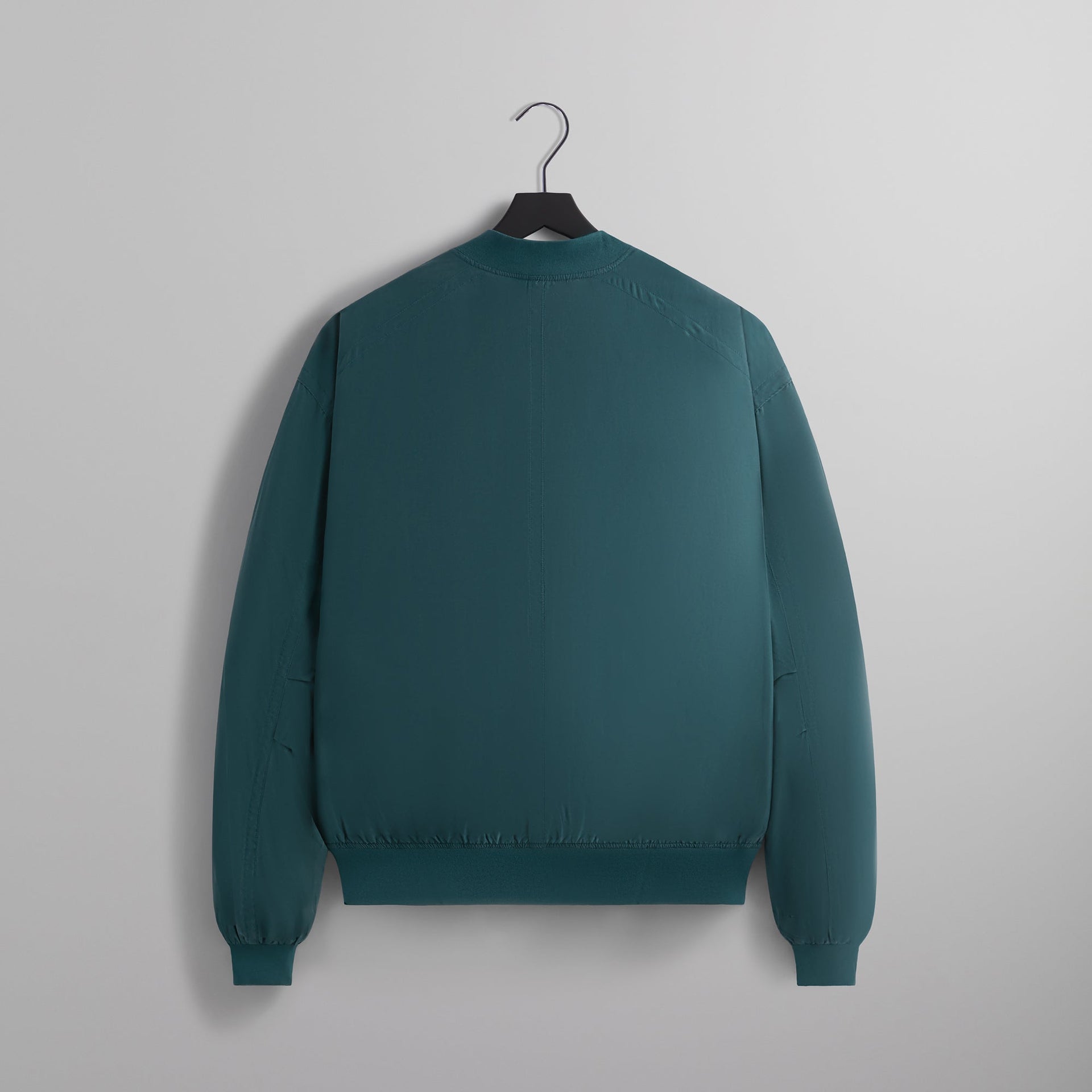 Kith Koen Washed Silk Bomber Jacket - Algae