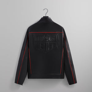 TAG Heuer Formula 1 | Kith Leather Racing Jacket - Black