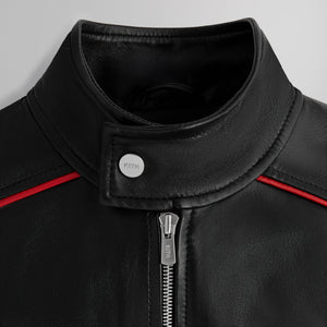 TAG Heuer Formula 1 | Kith Leather Racing Jacket - Black
