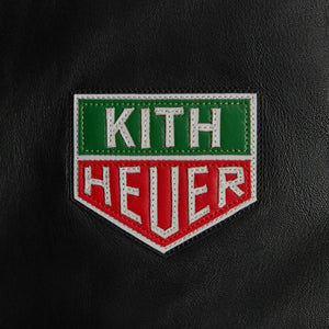 TAG Heuer Formula 1 | Kith Leather Racing Jacket - Black