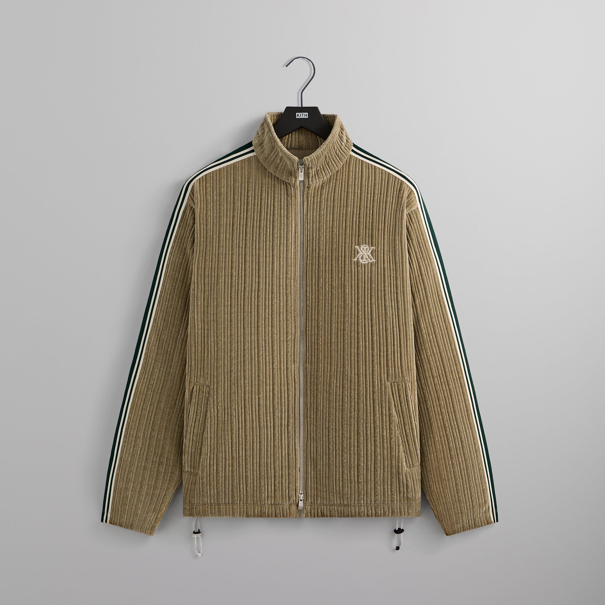 Kith Velvet Cord Ali Track Jacket - Palomino – Kith Europe