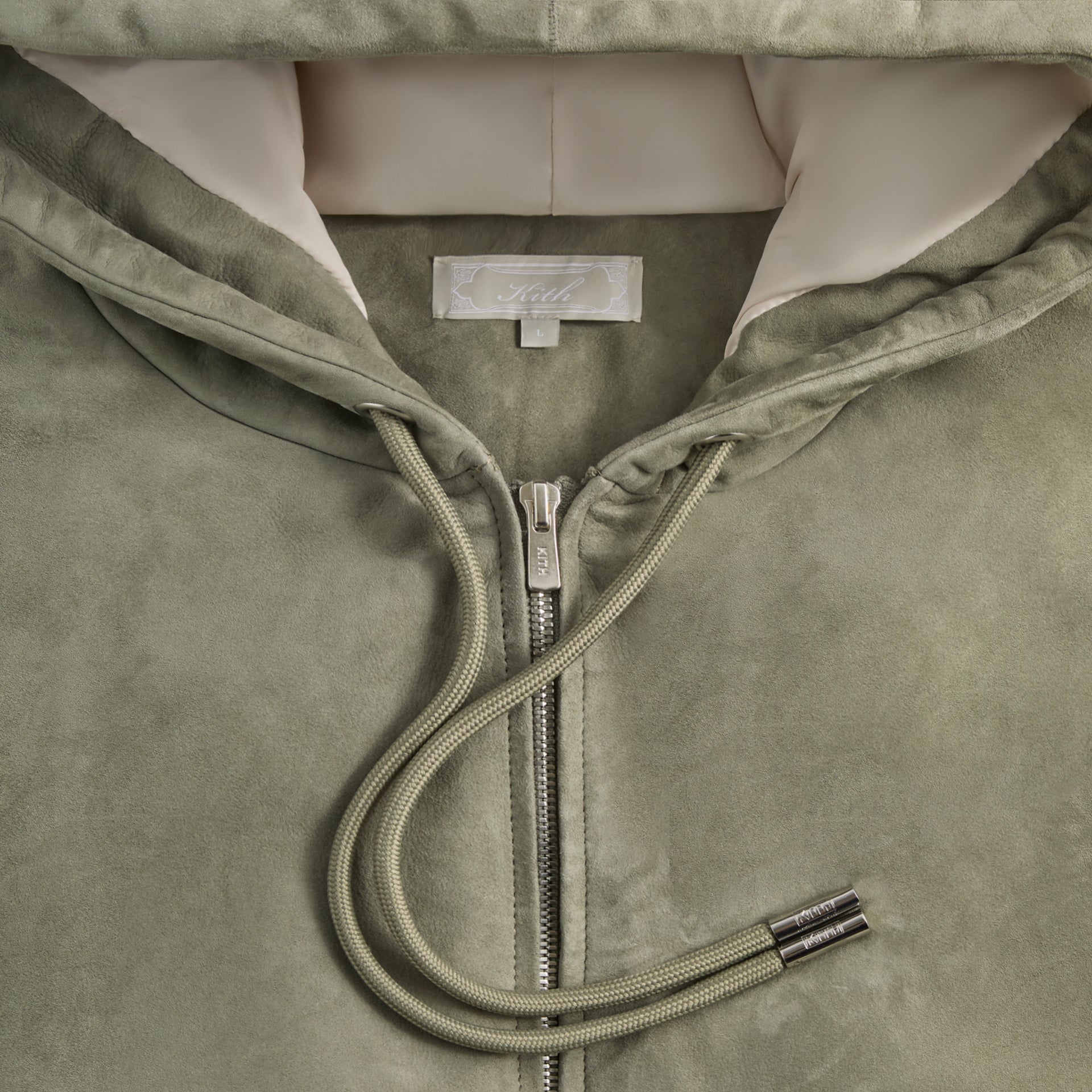 Kith Puffed Suede Jaysen Hoodie - Region