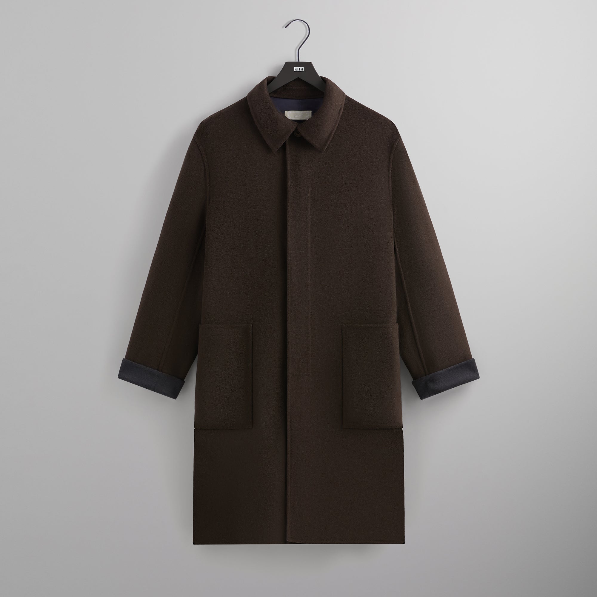 Kith fagen hooded wool coat hotsell