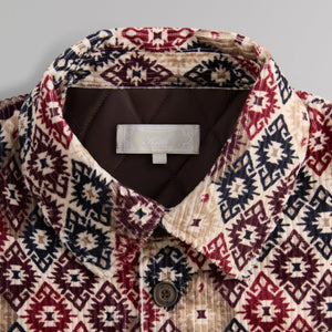 Kith Kilim Mosaic Brixton Puffed Shirt Jacket - Waffle