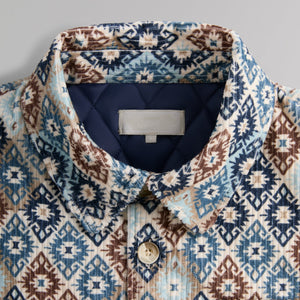 Kith Kilim Mosaic Brixton Puffed Shirt Jacket - Muslin PH