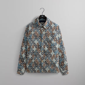 Kith Kilim Mosaic Brixton Puffed Shirt Jacket - Muslin