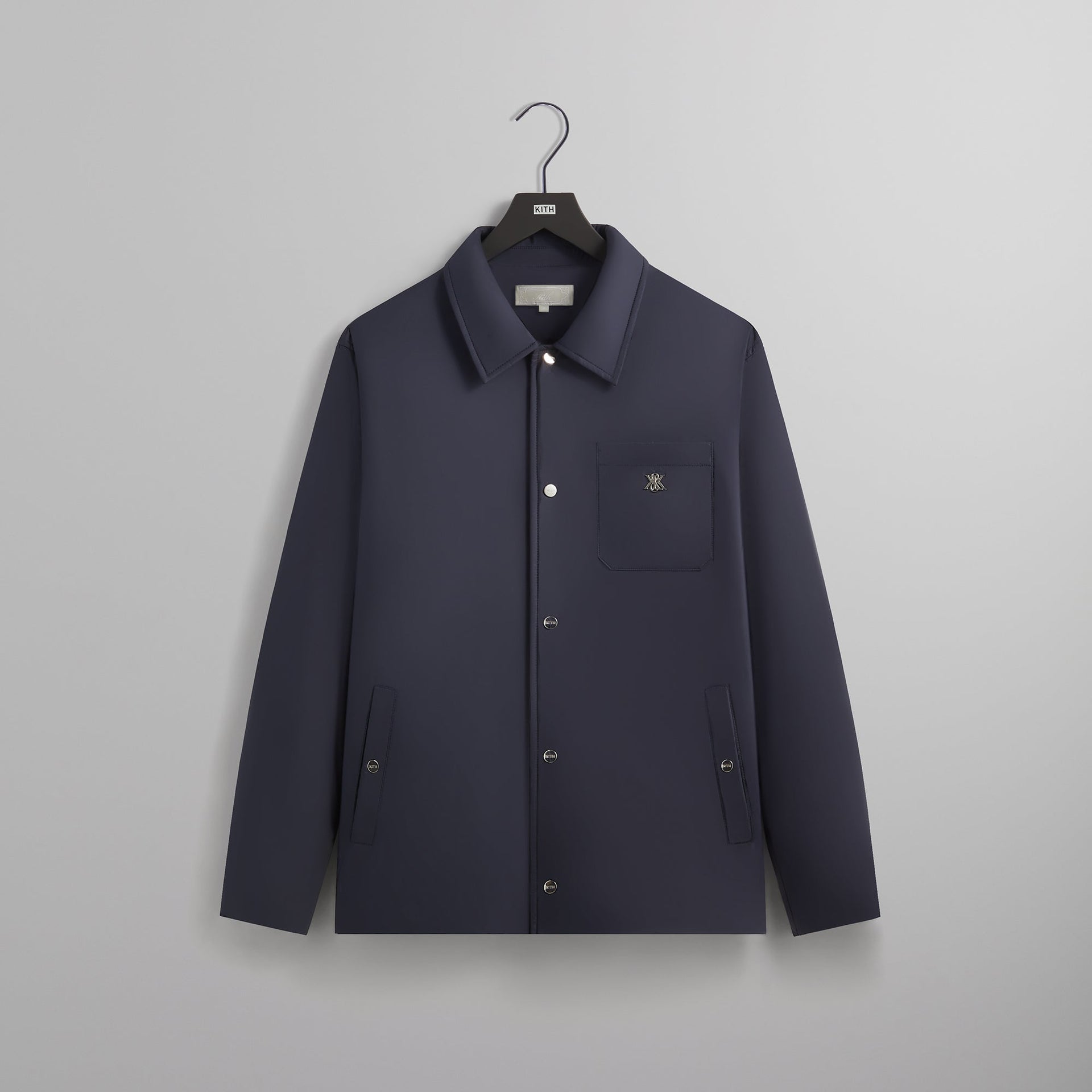 Kith Puffed Nylon Reed Shirt Jacket - Nocturnal PH