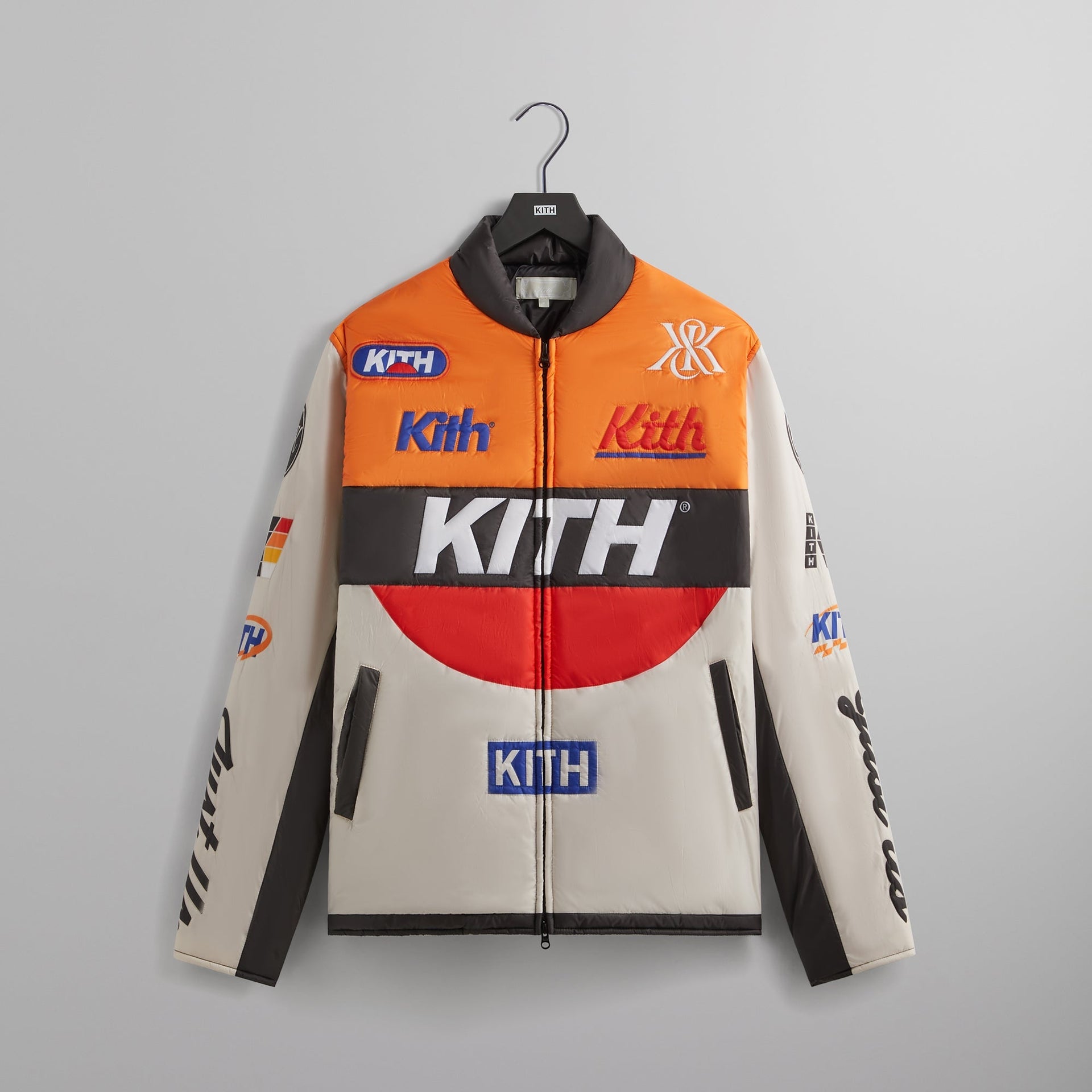 Kith Full Zip Brixton Puffed Shirt Jacket - Sandrift PH