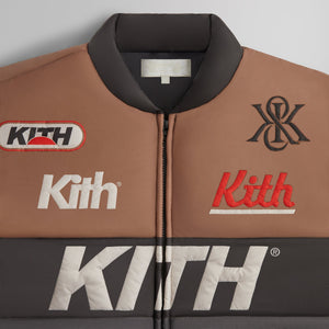 Kith Full Zip Brixton Puffed Shirt Jacket - Yuma