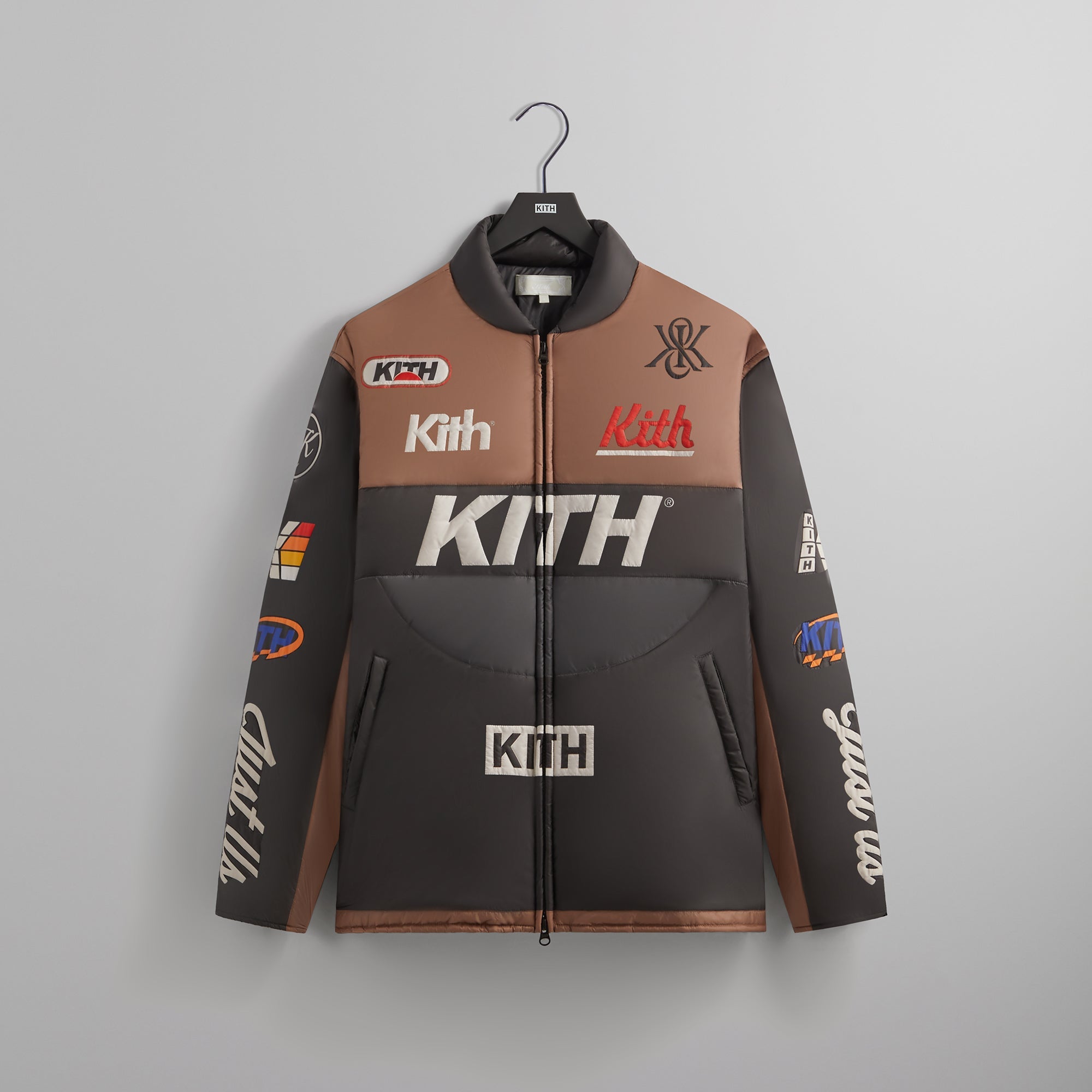 Kith Full Zip Brixton Puffed Shirt Jacket - Yuma – Kith Europe