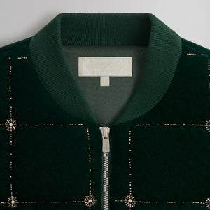 Kith Beaded Velvet Clay Bomber Jacket - Stadium PH