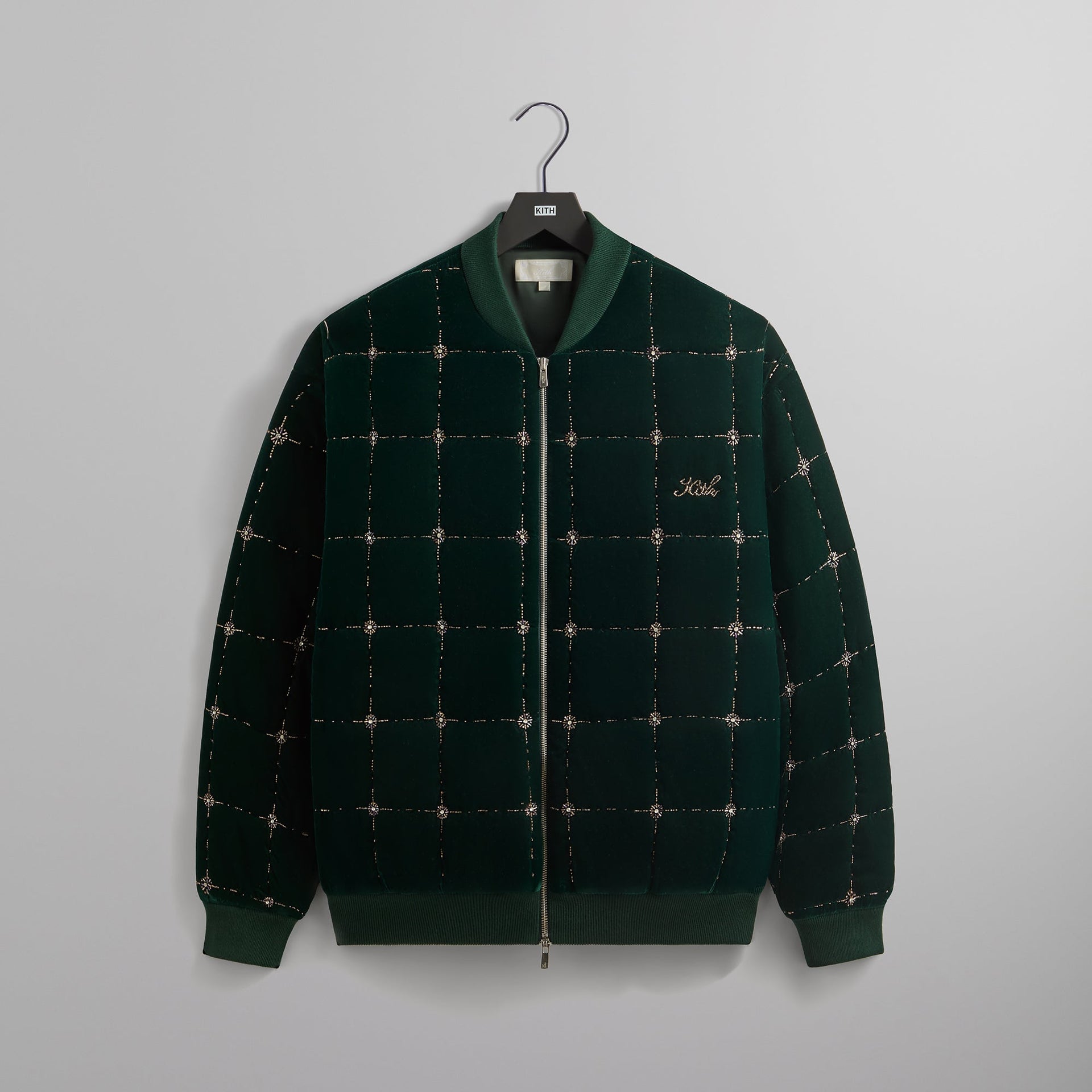 Kith Beaded Velvet Clay Bomber Jacket - Stadium PH