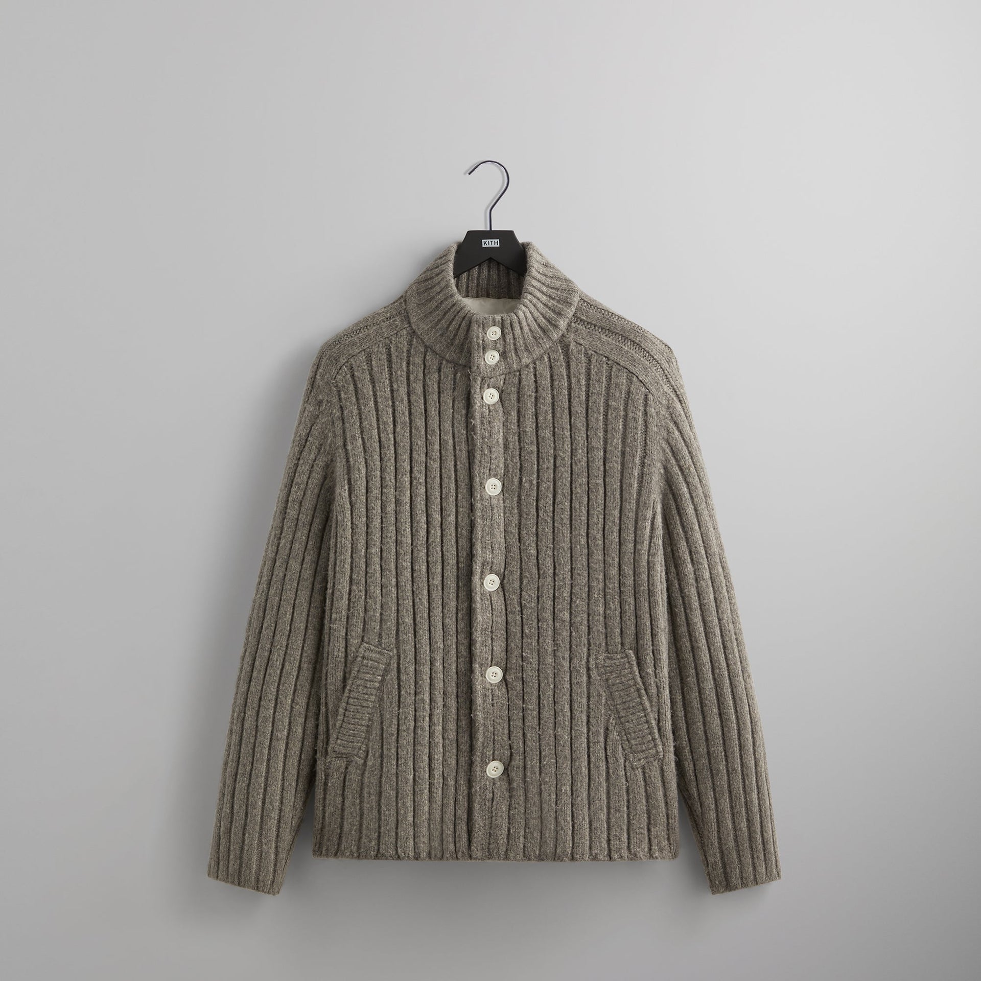 &Kin Knit Alvaro Jacket With Liner - Medium Heather Grey