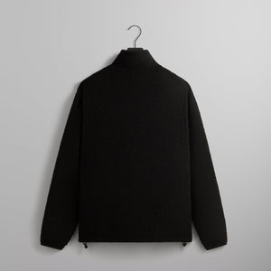 Kith Tweed Eric Quarter Zip Pullover - Black PH