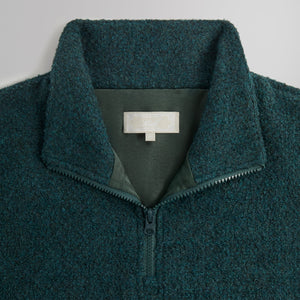 Kith Tweed Eric Quarter Zip Pullover - True PH