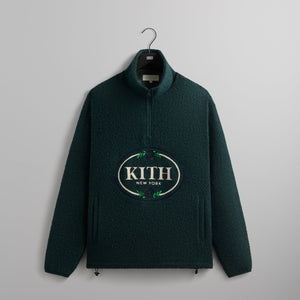 Kith Tweed Eric Quarter Zip Pullover - True PH