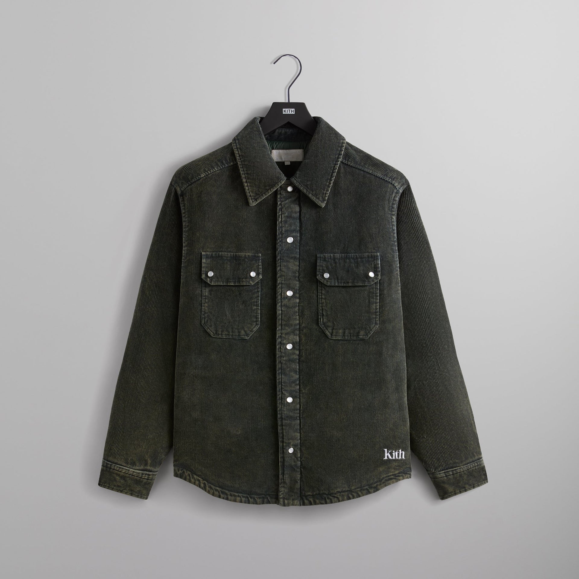 Kith Washed Corduroy Puffed Rowan Jacket - Machine PH