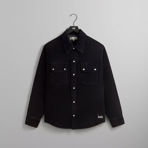 Kith Washed Corduroy Puffed Rowan Jacket - Ink PH