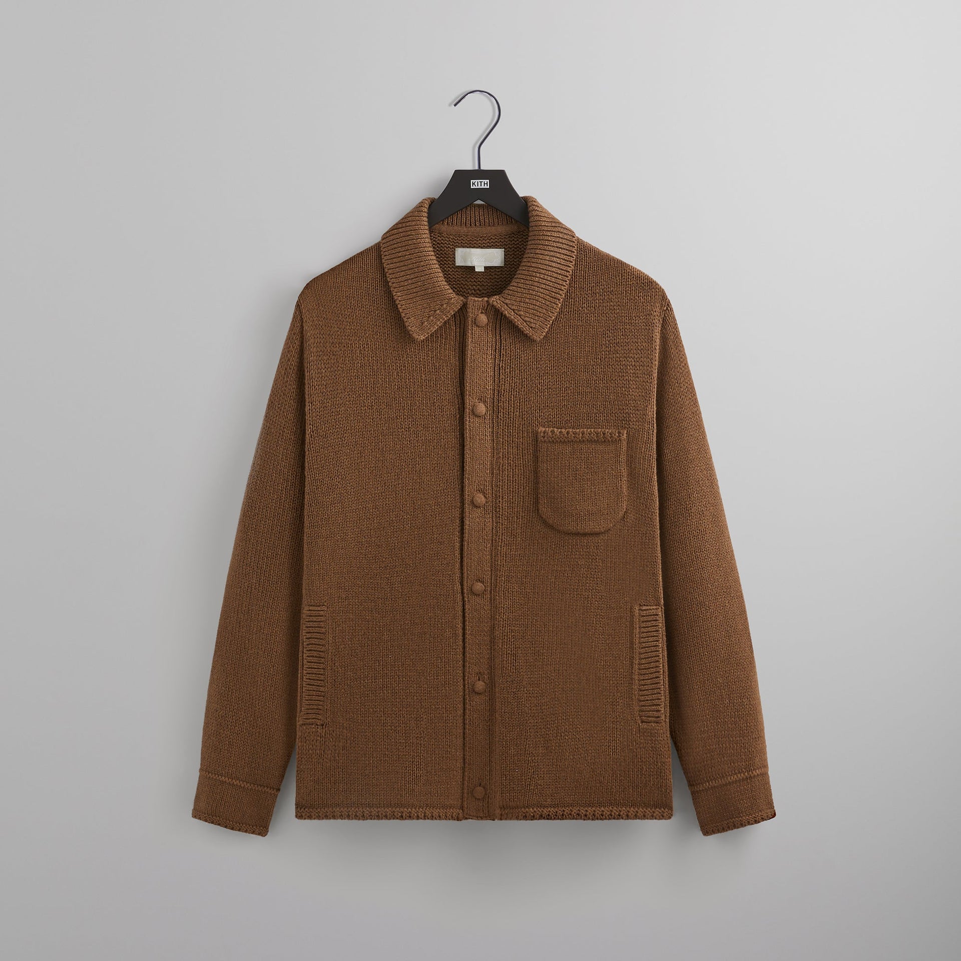 Kith Chunky Knit Ginza Cardigan - Earth Heather