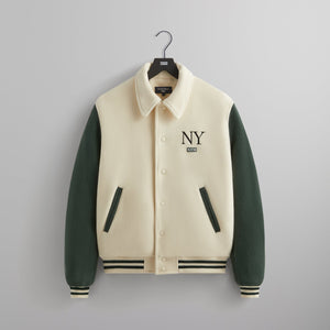 Kith NY to the World Wool Varsity Jacket - Sandrift