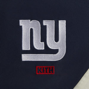 Kith & '47 for the NFL: Giants Quarter Zip Anorak With Hood - Nocturnal PH