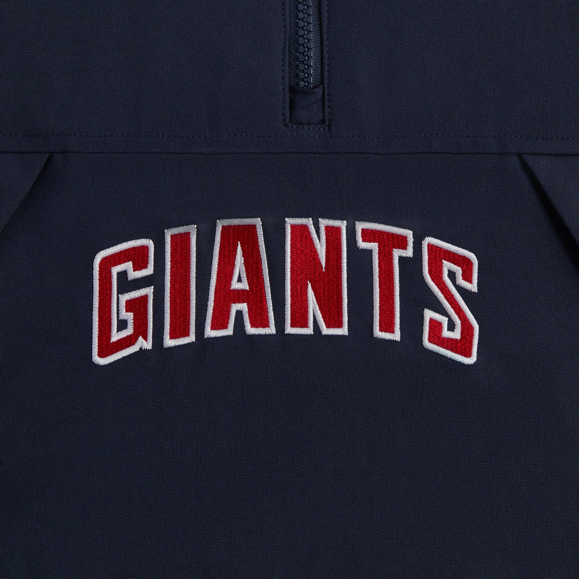 Kith & '47 for the NFL: Giants Quarter Zip Anorak With Hood - Nocturnal