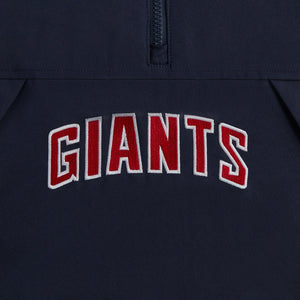 Kith & '47 for the NFL: Giants Quarter Zip Anorak With Hood - Nocturnal