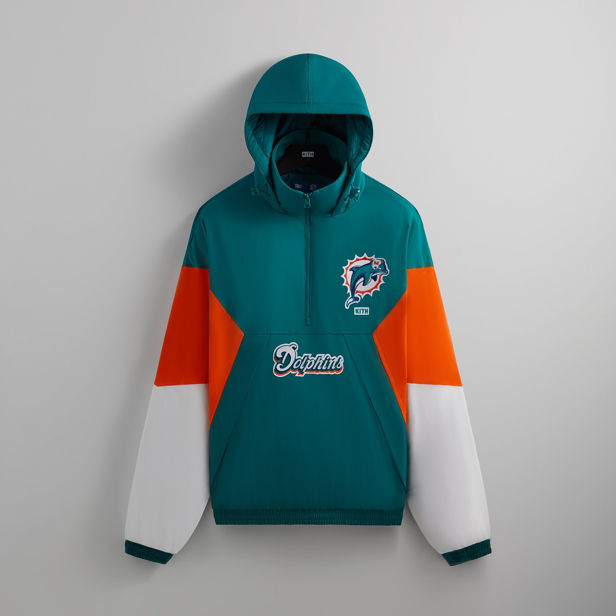 Kith & '47 for the NFL: Dolphins Quarter Zip Anorak With Hood - Center –  Kith Europe