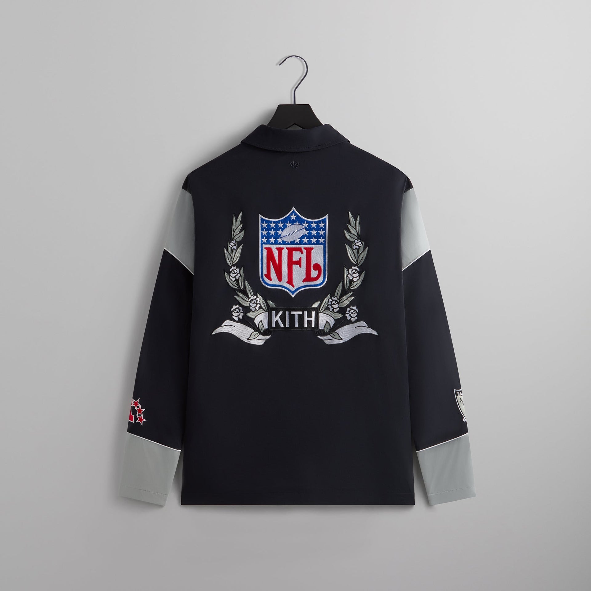 Kith & '47 for the NFL: Raiders Kieran Coaches Jacket - Black