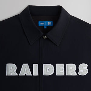 Kith & '47 for the NFL: Raiders Kieran Coaches Jacket - Black PH