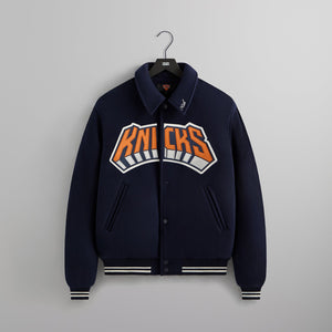 Kith for the New York Knicks Empire Wool Coaches Jacket - Nocturnal PH