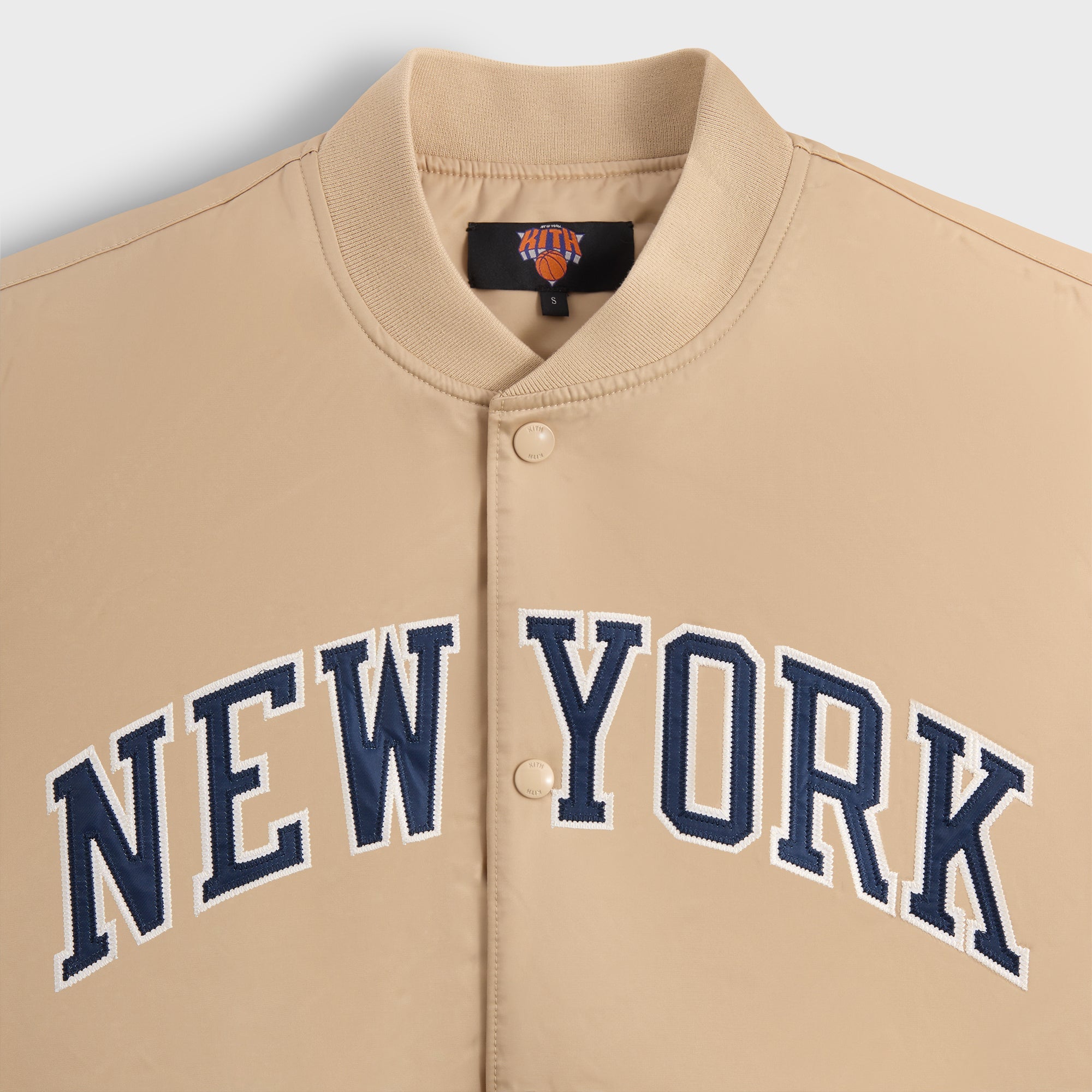 Kith for the New York Knicks Wings Satin Bomber Jacket Kith for the New York Knicks Wings Satin Bomber Jacket