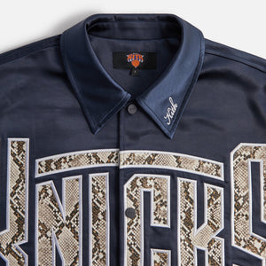 Kith for the New York Knicks Snap Front Coaches Jacket - Nocturnal PH