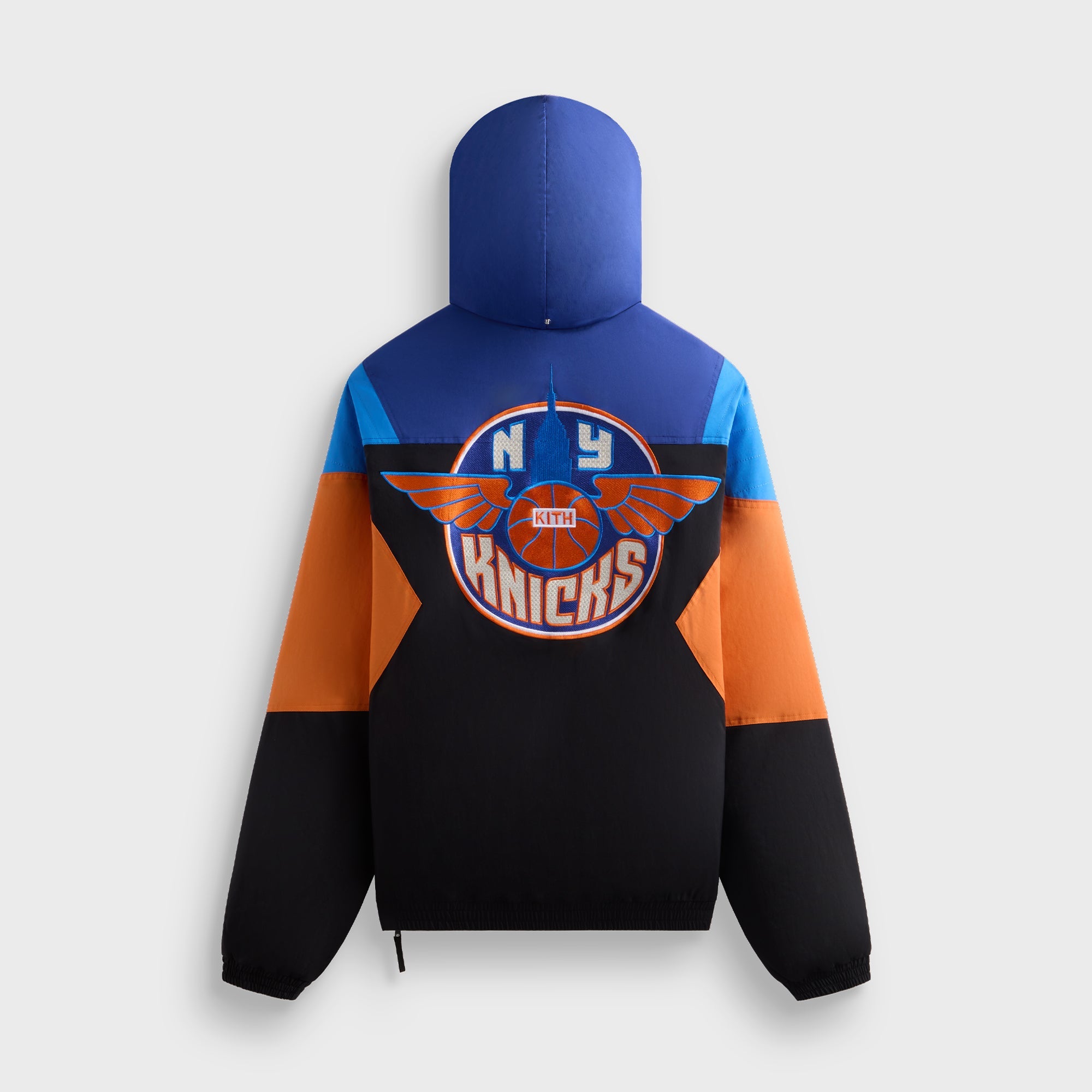ジャケット・アウター KITH Nike for New York Knicks WINDRUNNER Kith for the New York Knicks Ball Nylon Quarter Zip - Black