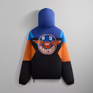 Kith for the New York Knicks Wings Quarter Zip Anorak - Black