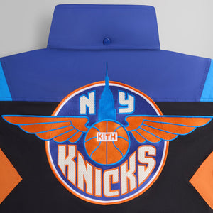 Kith for the New York Knicks Wings Quarter Zip Anorak - Black