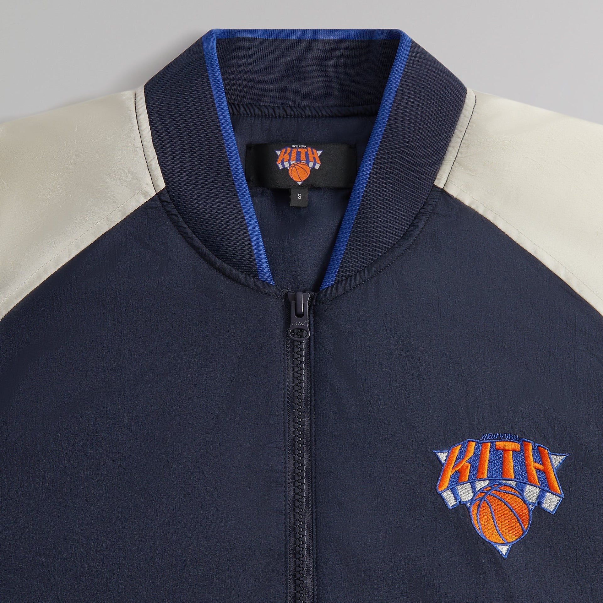 Kith for the New York Knicks Nylon Quarter Zip - Nocturnal