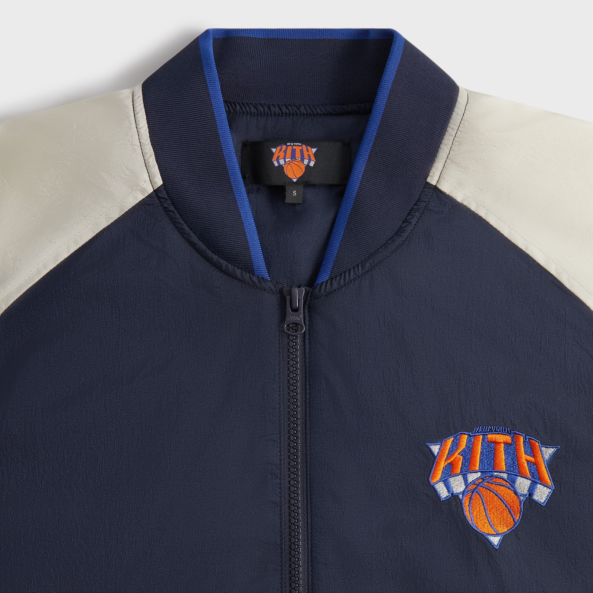 Kith for the New York Knicks Nylon Quarter Zip - Nocturnal