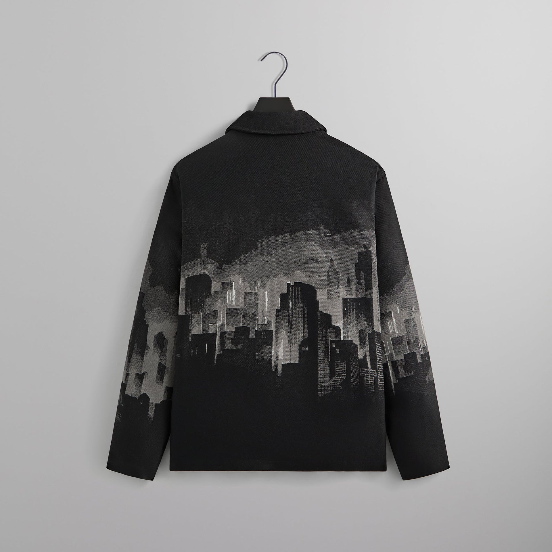 Batman | Kith Signal Tapestry Coaches Jacket - Black