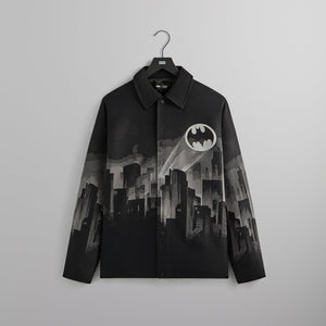 Batman | Kith Signal Tapestry Coaches Jacket - Black