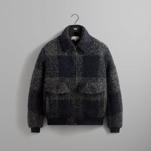 &Kin Boucle Check Hawthorne Flight Jacket - Vista PH