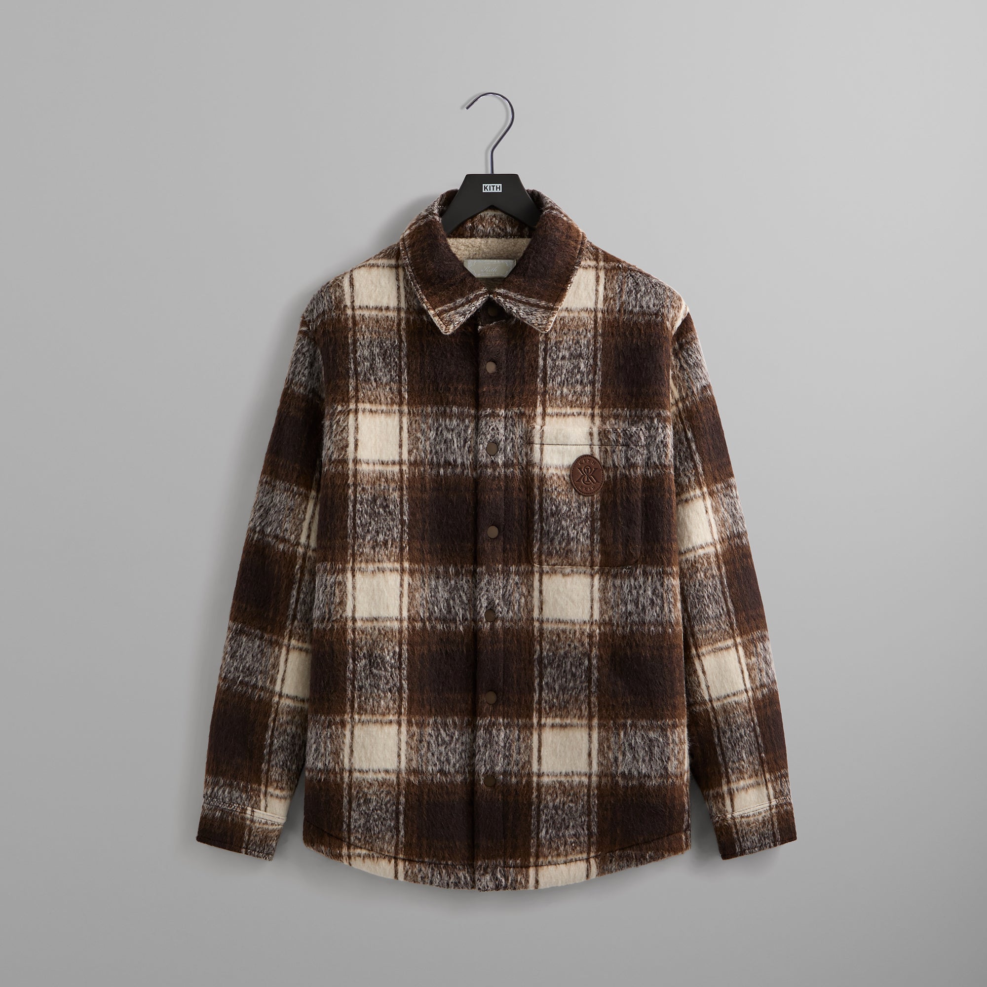 Kith Plaid Sheridan Shirt Jacket - Robusta – Kith Europe