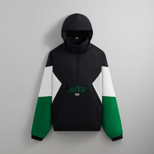 Kith & '47 for the NFL: Jets Quarter Zip Anorak With Hood - Black